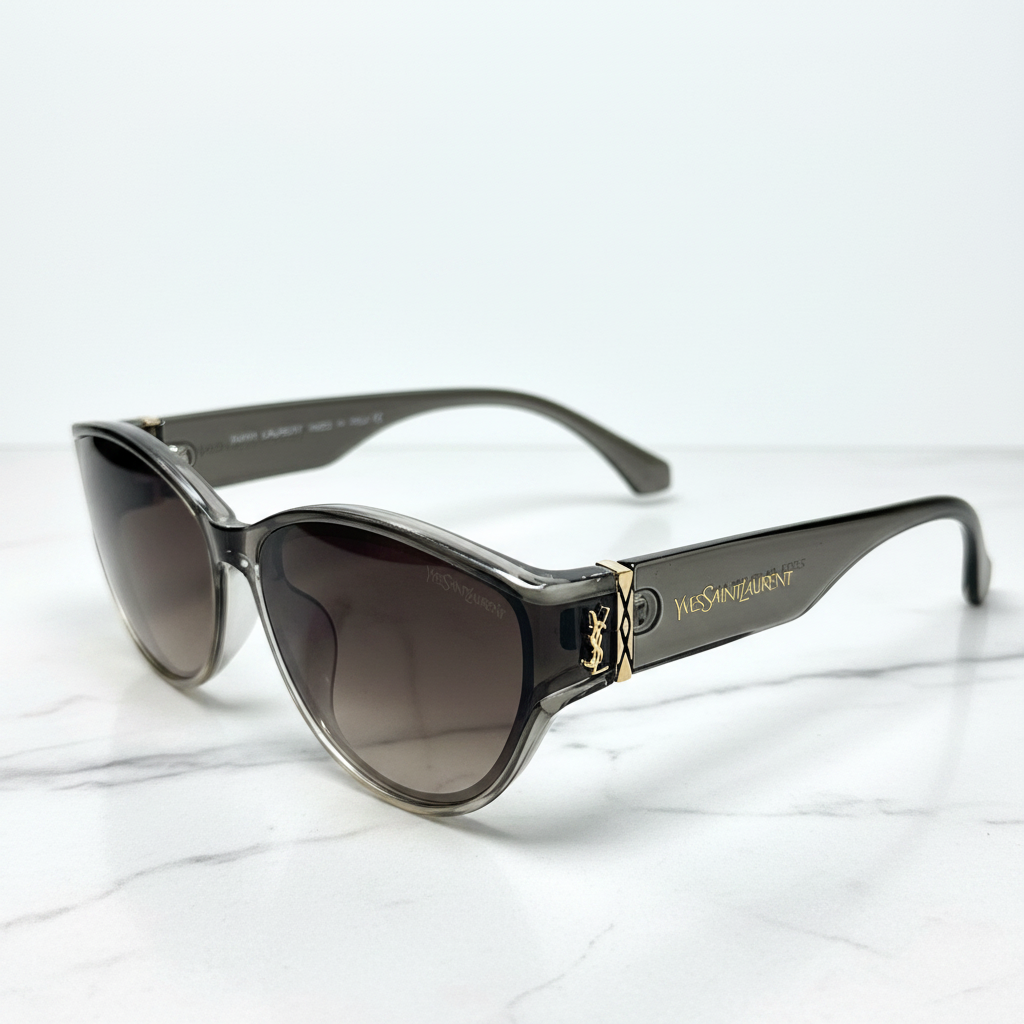 Yves Saint Laurent Grey Brown G-71