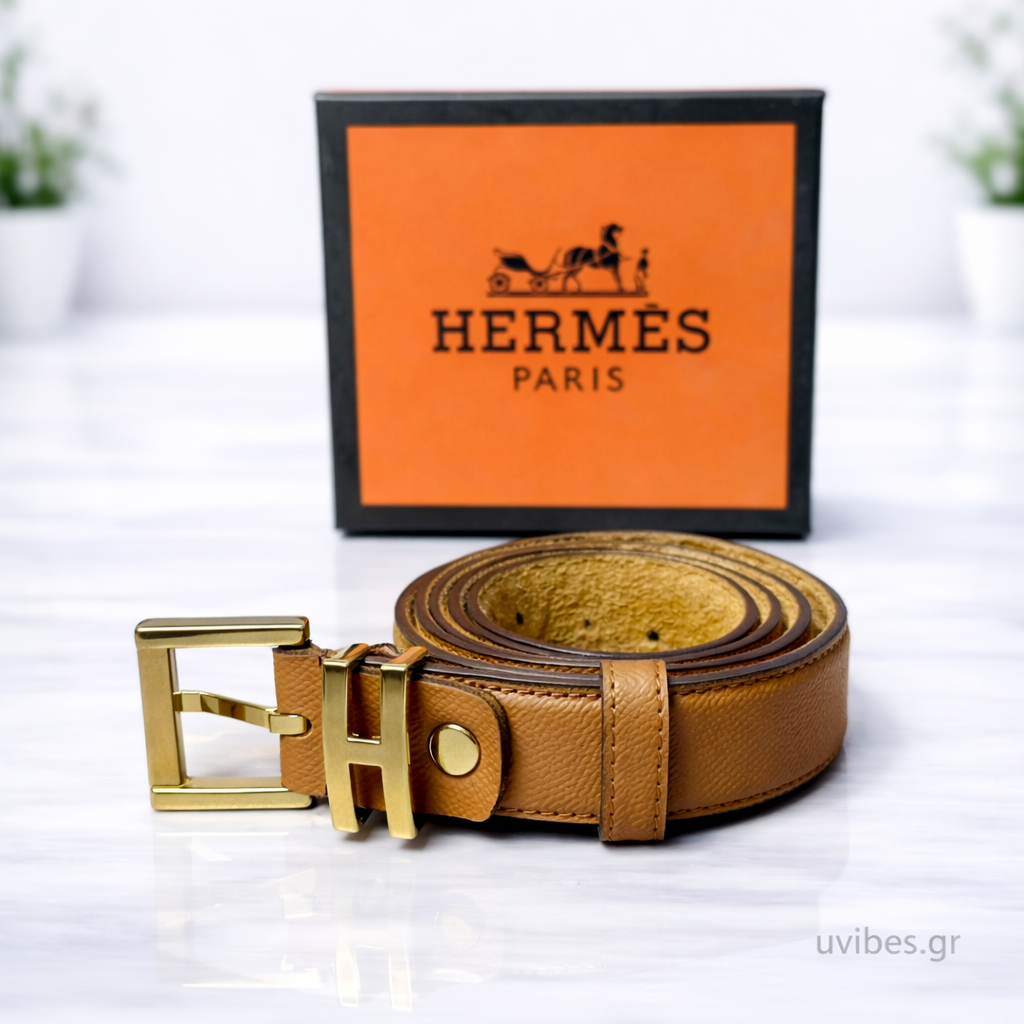 Ζώνη Hermes Καφέ 2026