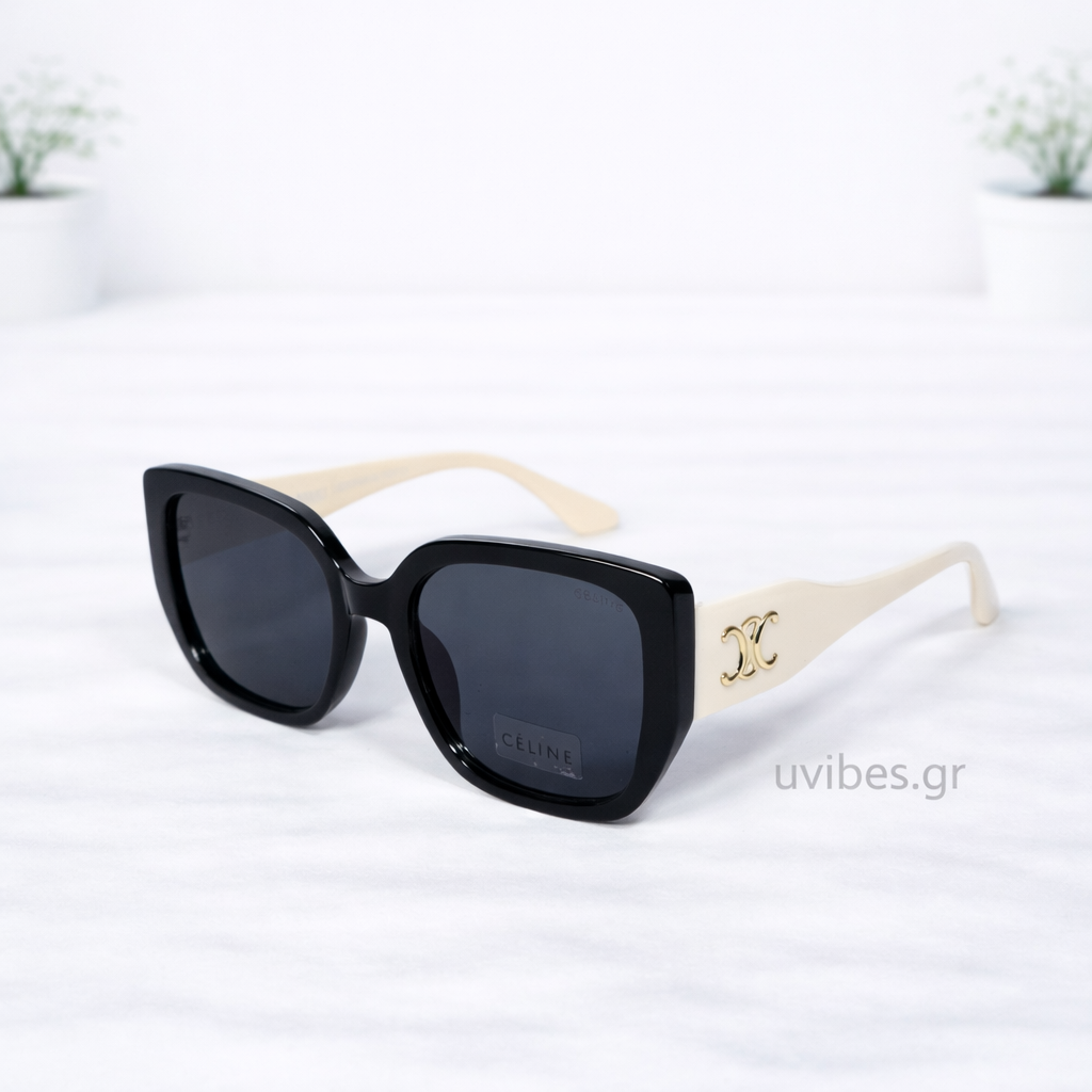 Celine Beige Black - 1014