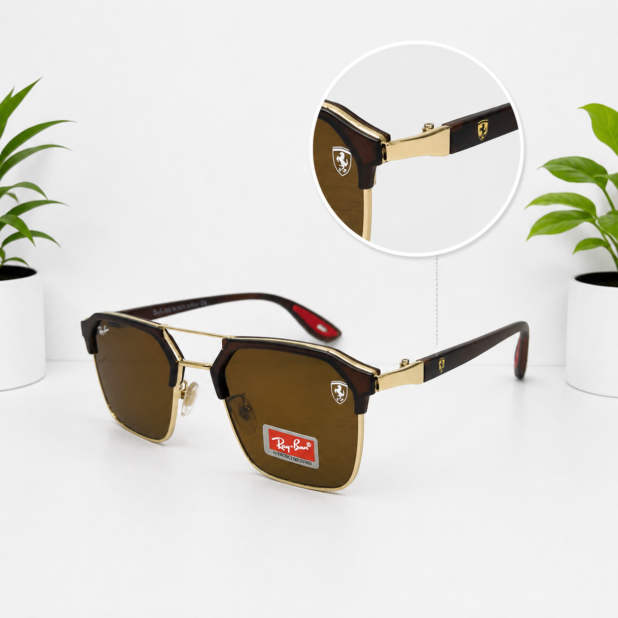 Ray - Ban Ferrari Brown 2026