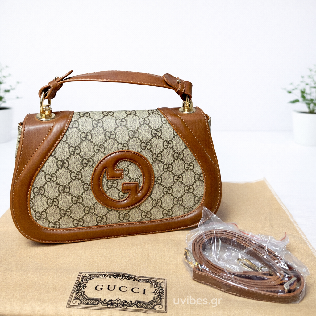 Gucci Blondie Shoulder Brown 1
